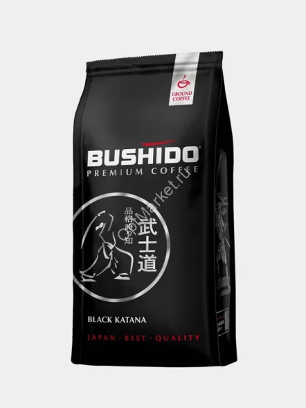 Кофе молотый Bushido Black Katana 230г