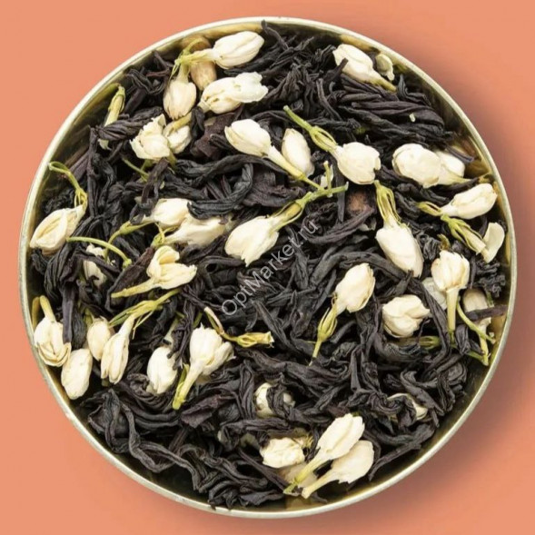 Зеленый чай с Жасмином листовой рассыпной с ягодами и фруктами Emir Tea 200 г