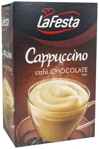 Кофе в пакетиках растворимый Капучино со вкусом шоколада Lafesta 125 г