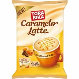 Кофе в пакетиках растворимый Tora Bika Caramel Latte 500 г