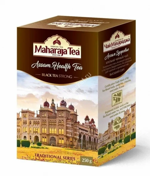 Черный чай для здоровья Maharaja Tea 100 г