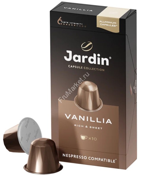 Кофе молотый в капсулах Jardin Vanillia 10 шт
