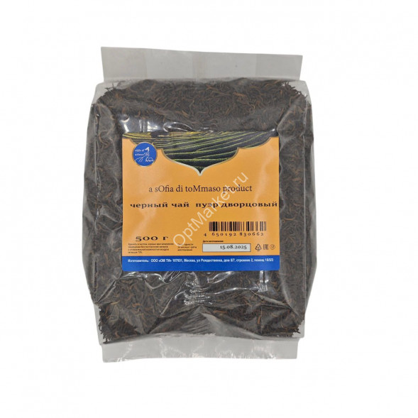 Чай Черный Пуэр дворцовый Sofia di Tommaso 500 г