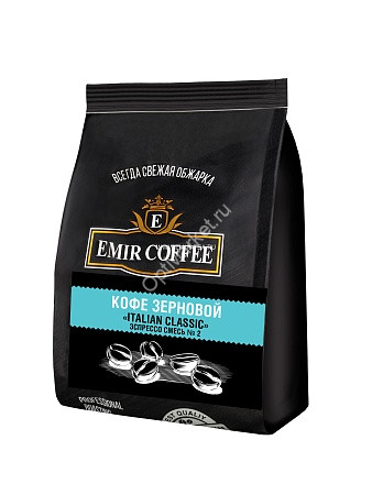 Кофе в зернах Italian classic (эспрессо смесь №2) Emir Tea 250 г